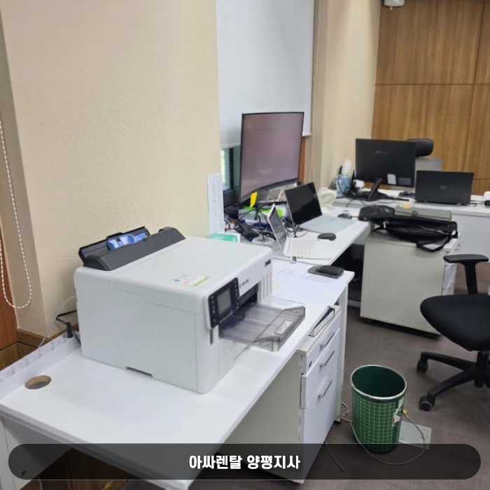 양평군 OO회사 캐논 GX5590 무한잉크 프린터 신규 렌탈 설치후기